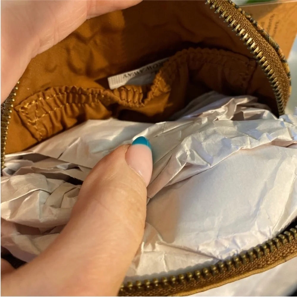 NWT Patricia Nash Patina Mini Cosmetic Case- European Map Print